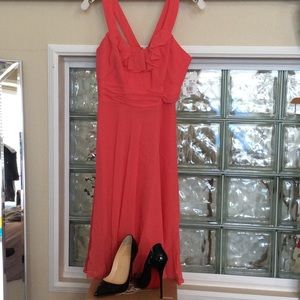 Beautiful David’s Bridal Mid length dress. NWT